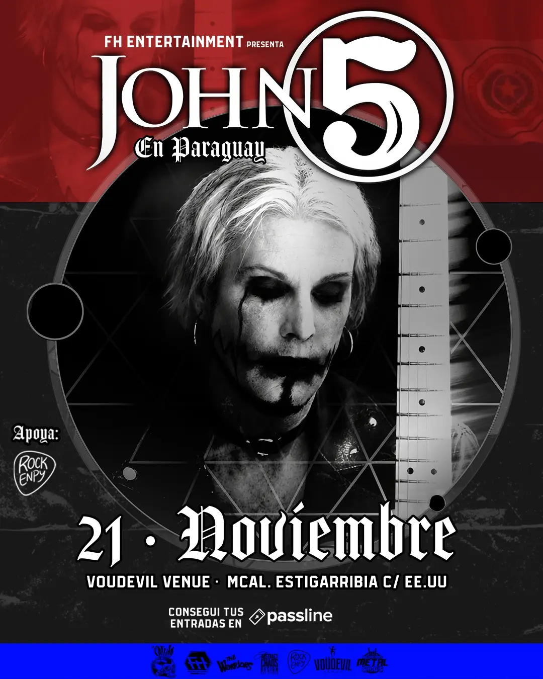 Imagen de John 5 en Paraguay