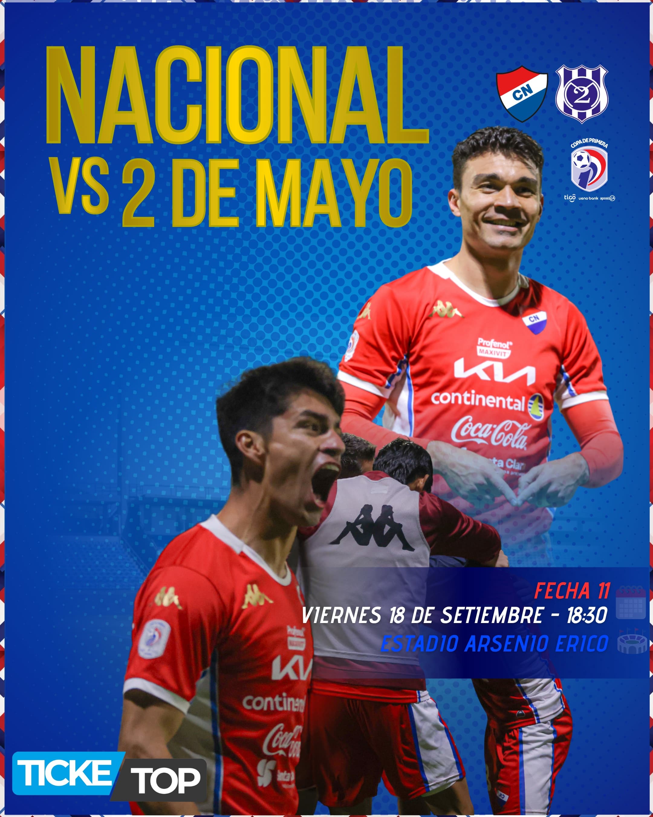 Imagen de Nacional vs 2 de Mayo