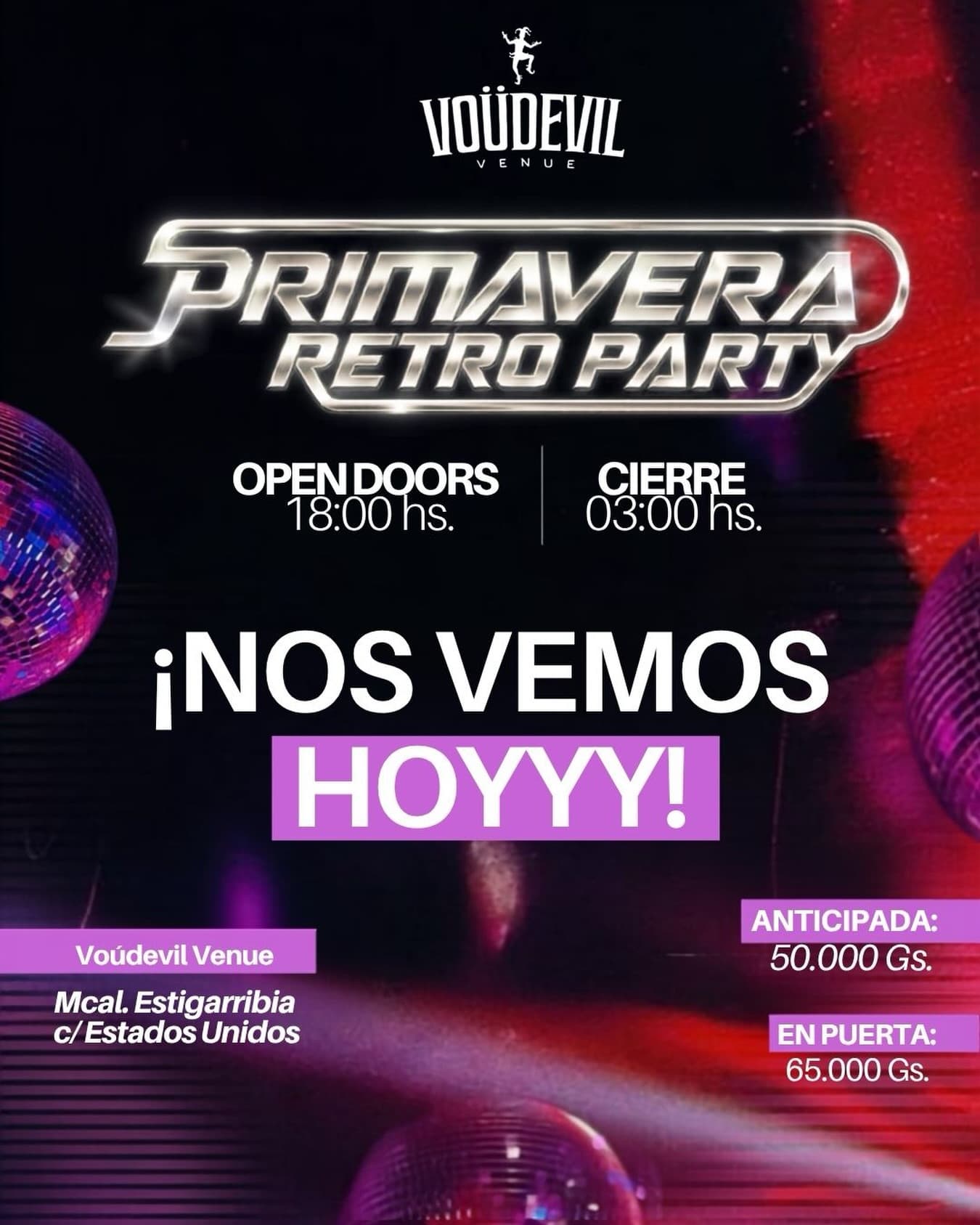 Imagen de Primavera Retro Party
