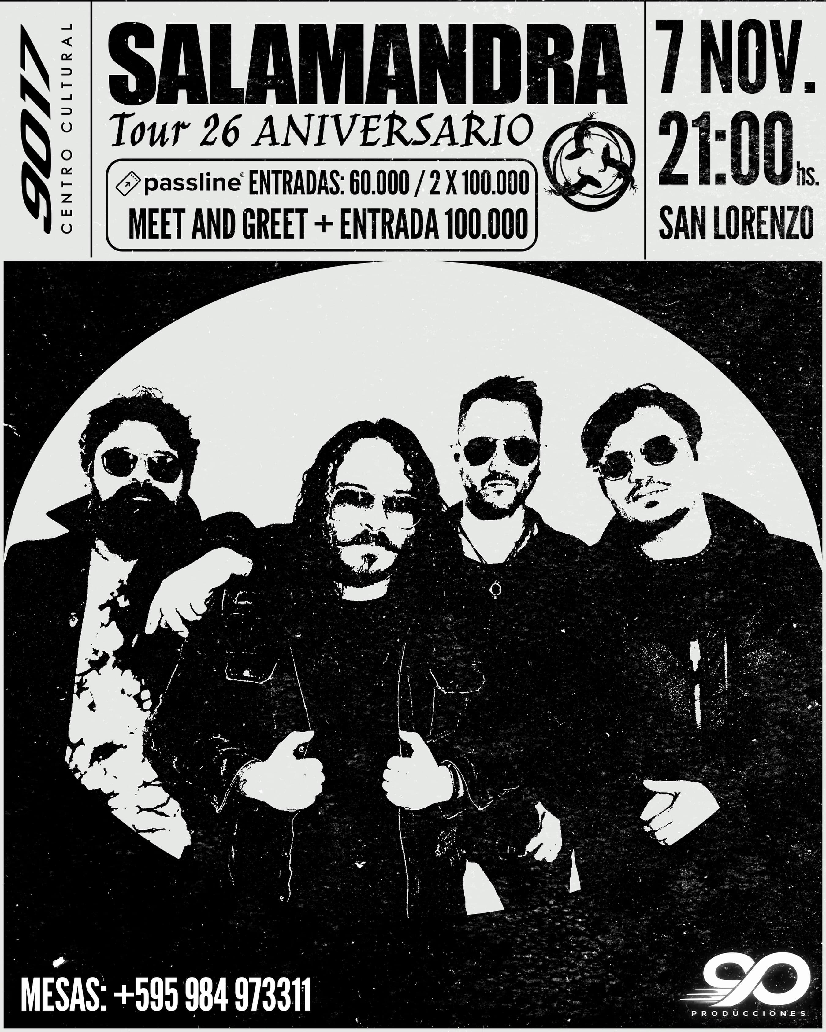 Image for Salamandra — Tour 26 Aniversario