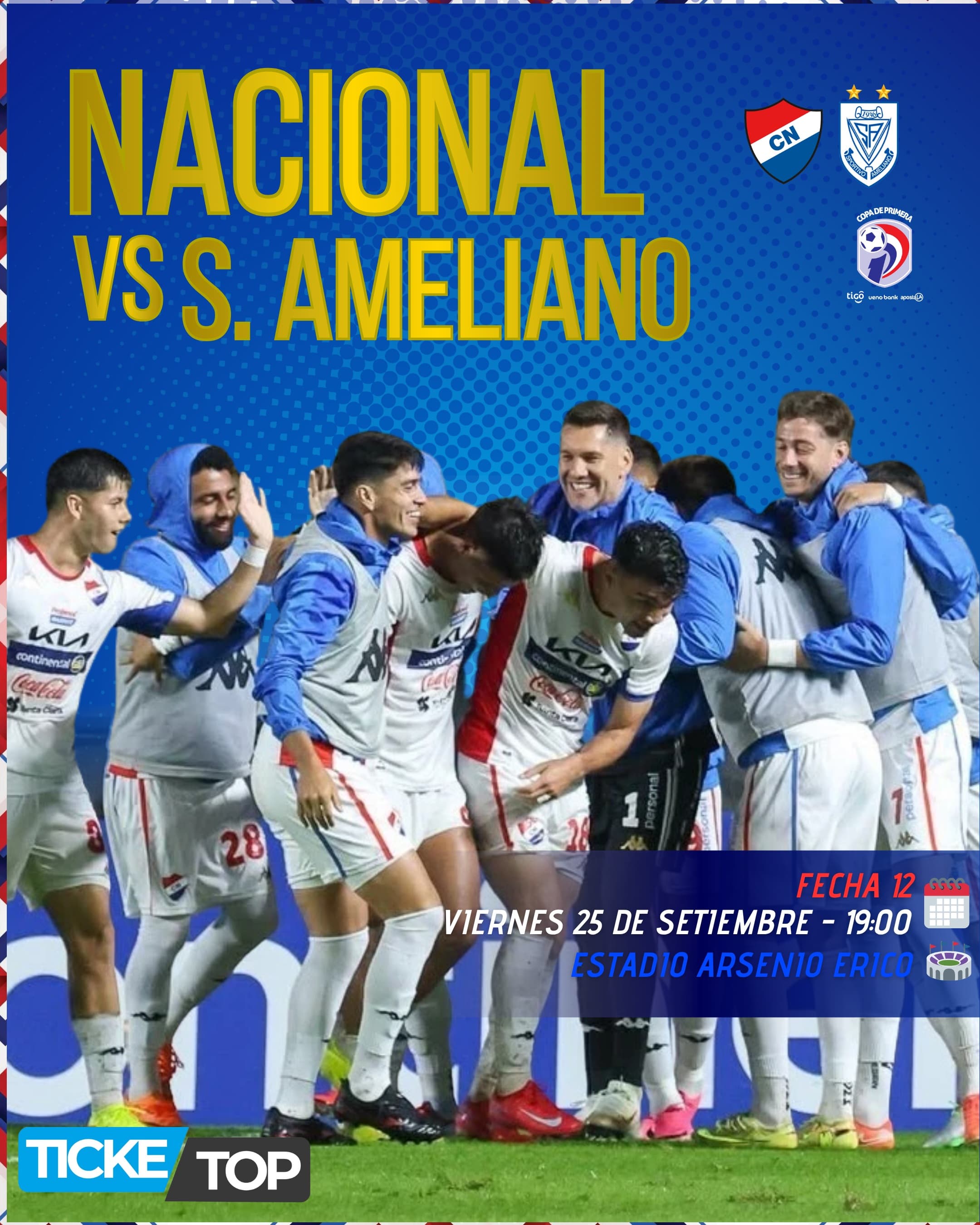 Imagen de Nacional vs S. Ameliano