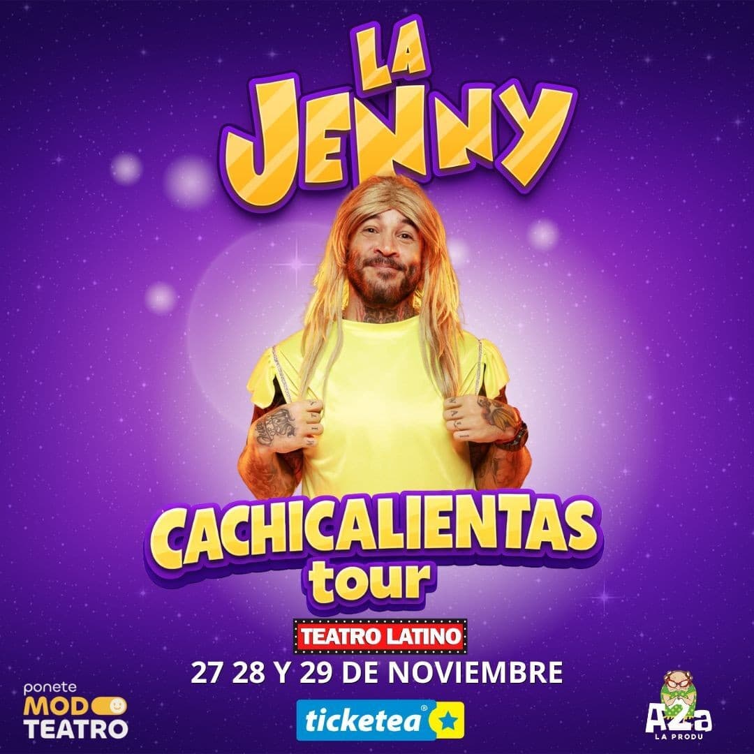 Imagen de LA JENNY – NUEVO SHOW - CACHICALIENTAS